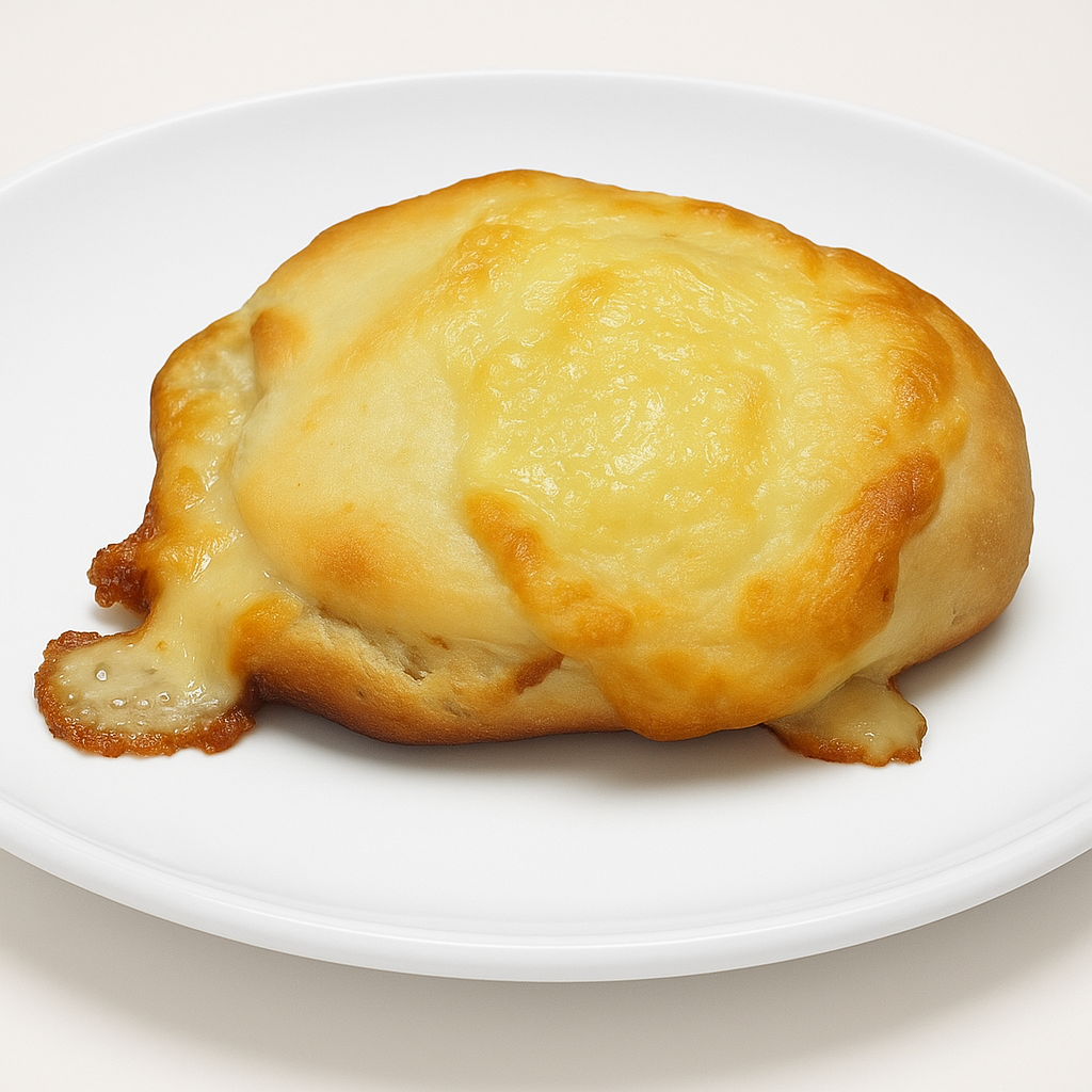 Almojabana with Ham & Melted Cheese - Almojabana con Jamon