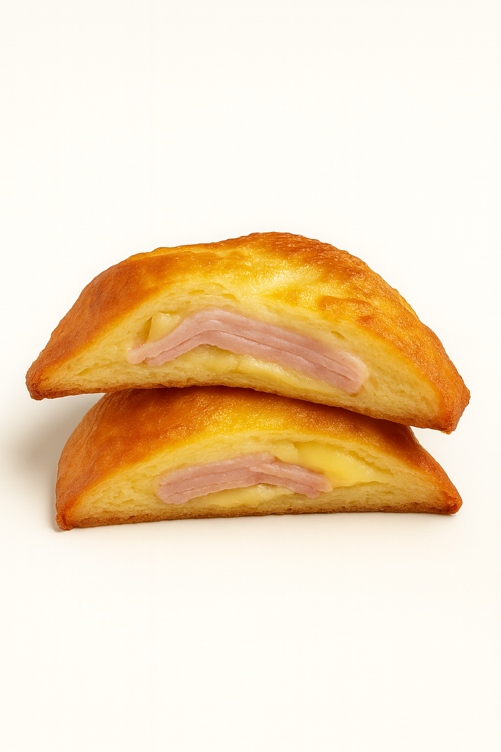 Almojabana with Ham & Melted Cheese - Almojabana con Jamon