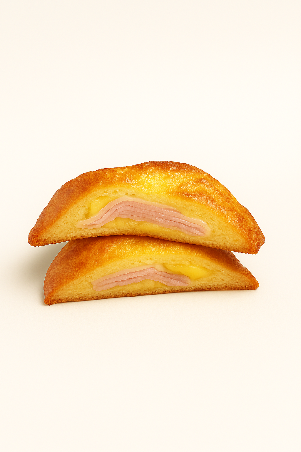 Almojabana with Ham, Juicy Grilled Pineaplle & Melted Cheese - Almojabana con Jamon, piña derretido